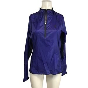 On Running Nano Jacket Purple Lightweight Quarter Zip Women's Size S